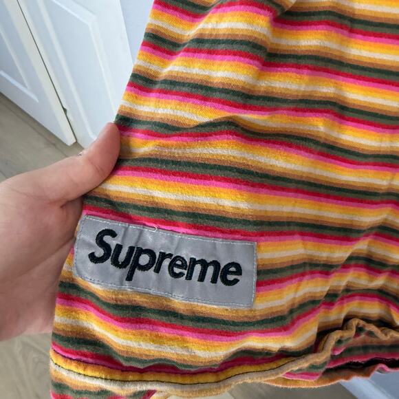 Supreme Striped Long Sleeve T-Shirt - Picture 3 of 6